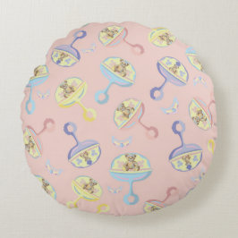Pillow Jewelry Bear Rund Kudde