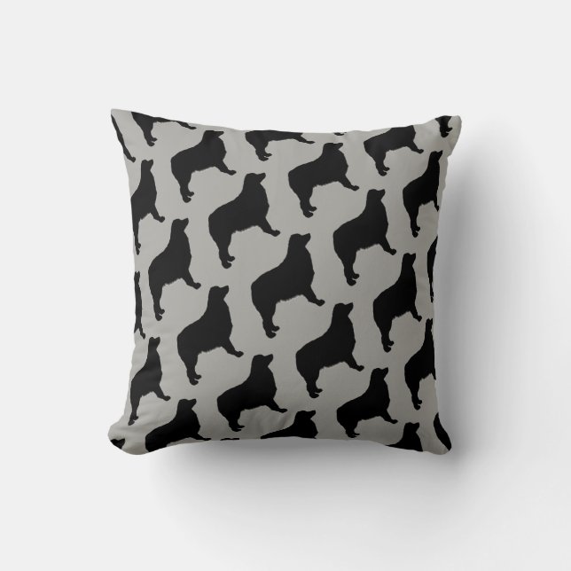 Pillow Kärlek vid Australian shepherd Hundar Kudde (Framsida)
