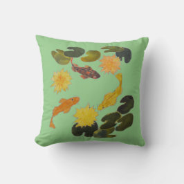 Pillow- Koi- och Lilly-Dynor Kudde