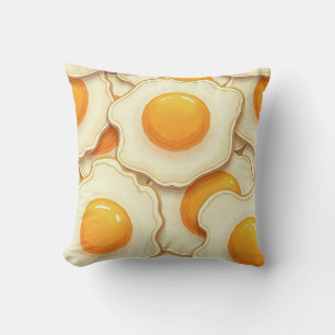 Pillow-kudde med frigjort ägg mönster kudde