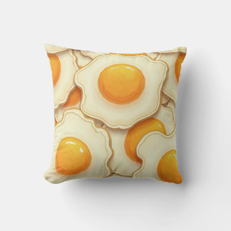 Pillow-kudde med frigjort ägg mönster kudde