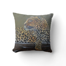 Pillow Leopard Sten