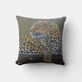 Pillow Leopard Sten Kudde
