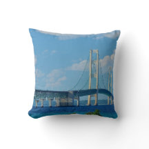 Pillow Mackinac Bridge