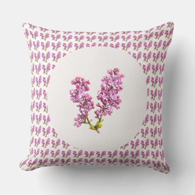 Pillow - Många Lilacs Kudde (Framsida)
