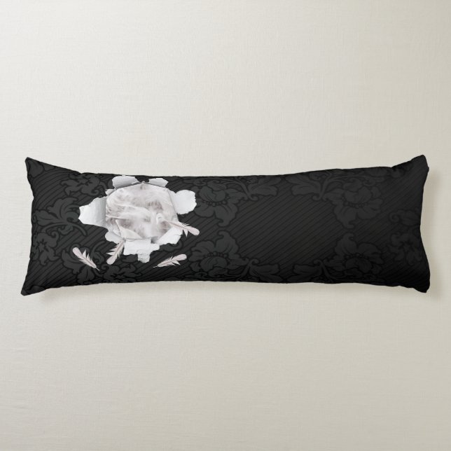 Pillow "med hål" kroppskudde (Framsidan)