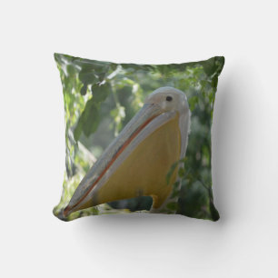 Pillow med lustig pelikan kudde