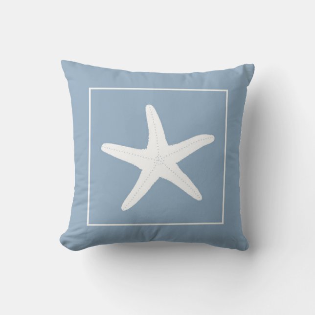 Pillow med nautiskt tema kudde (Framsida)