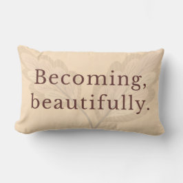 Pillow: Minimal Aesthetic Inspirational Home Decor Lumbarkudde