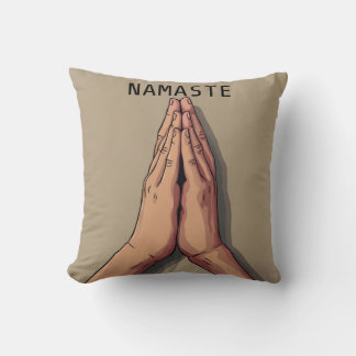 Pillow /Namaste hand yoga Pillow Kudde