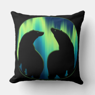 Pillow Northern Ljus Bears Pillow Kudde