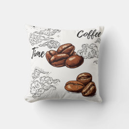 Pillow- och Poufs-kaffetid Kudde