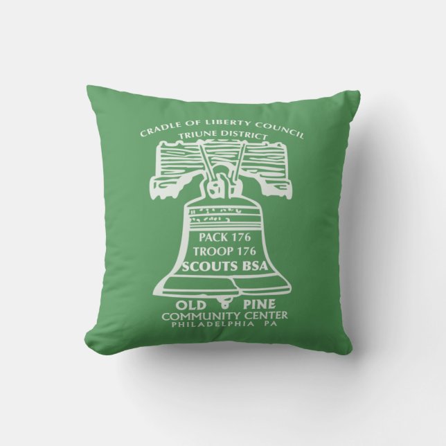 Pillow - Olive Green Kudde (Framsida)