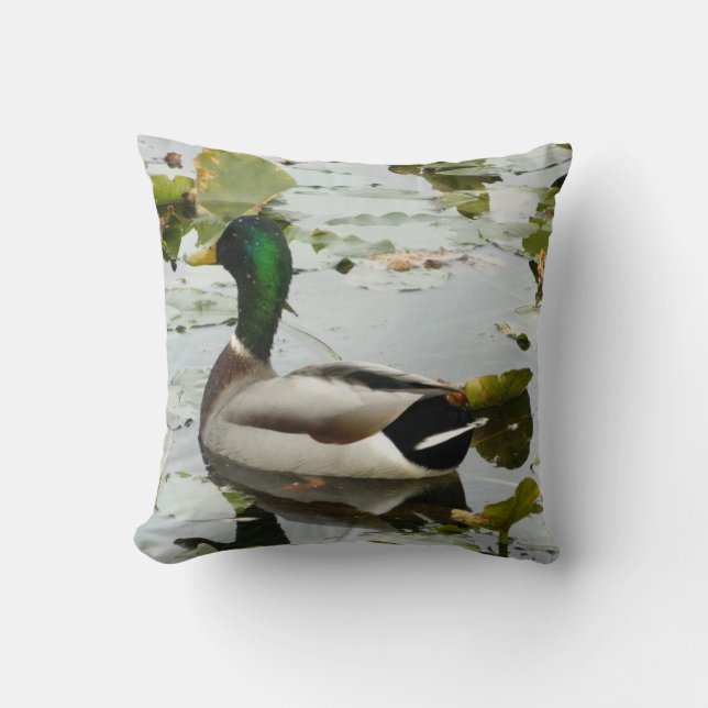 Pillow på Mallard Anka Kudde (Framsida)