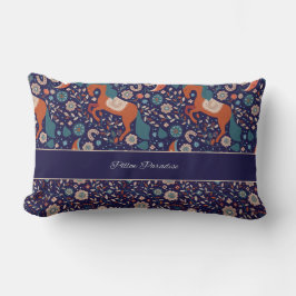 Pillow Paradise Branded Modern Art Horse Abstrakt Lumbarkudde