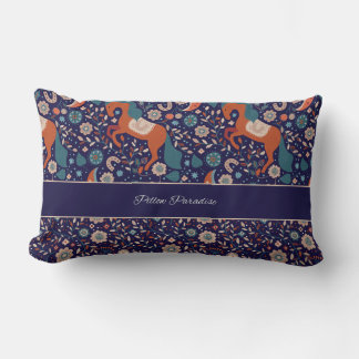 Pillow Paradise Branded Modern Art Horse Abstrakt Lumbarkudde