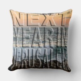 Pillow Passover 20 x 20 Jerusalem Beach Kudde