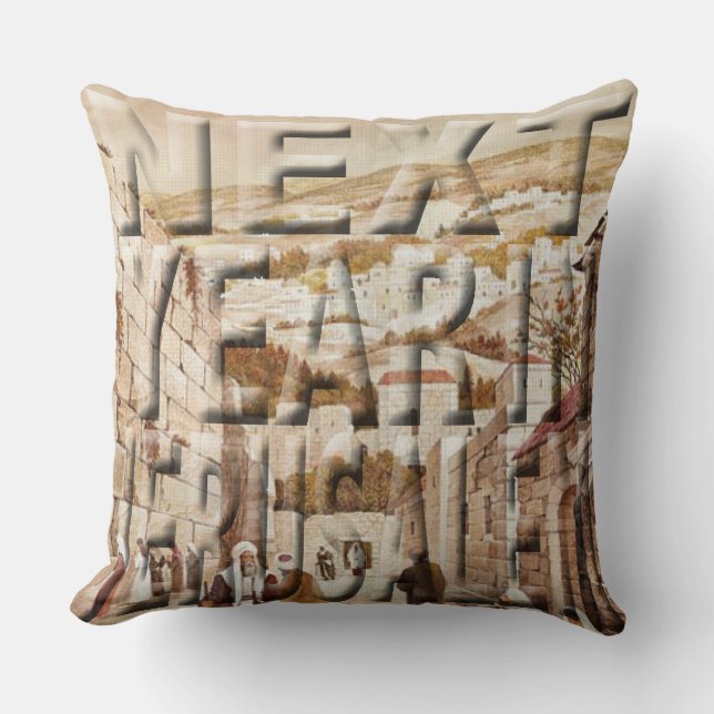 Pillow Passover 20 x 20 Jerusalem Kudde (Framsida)
