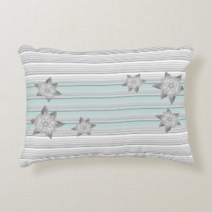 Pillow Pastel med Grått och skalning Prydnadskudde