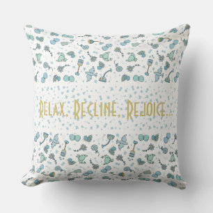 Pillow Pesach 20 x 20 Whimiscal Seder Time Kudde