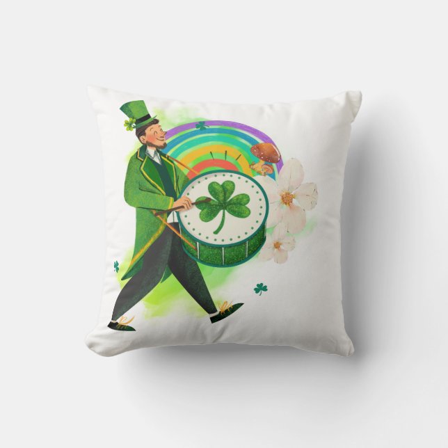 Pillow & Poufs-St patrick's day Kudde (Framsida)
