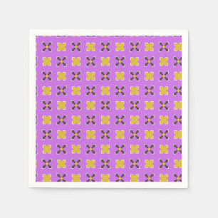 Pillow PP 51: 1 av 3 Rosa Gult Brown Pappersservett