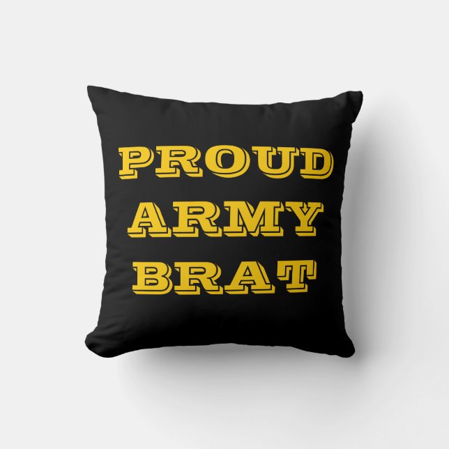 Pillow Proud Army Brat Kudde (Framsida)