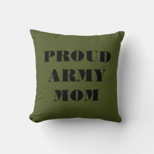 Pillow Proud Army Mamma Kudde