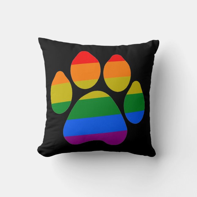 Pillow Rainbow Tass Kudde (Framsida)