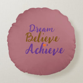 Pillow ro Guld Rund Kudde