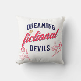 Pillow romantik Reader Bok Älskare Kudde