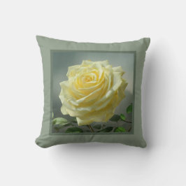 Pillow - romantisk blommigt, ro-blomman, ro kudde
