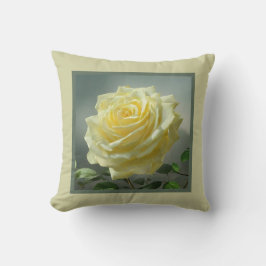 Pillow - romantisk blommigt, ro-blomman, ro kudde