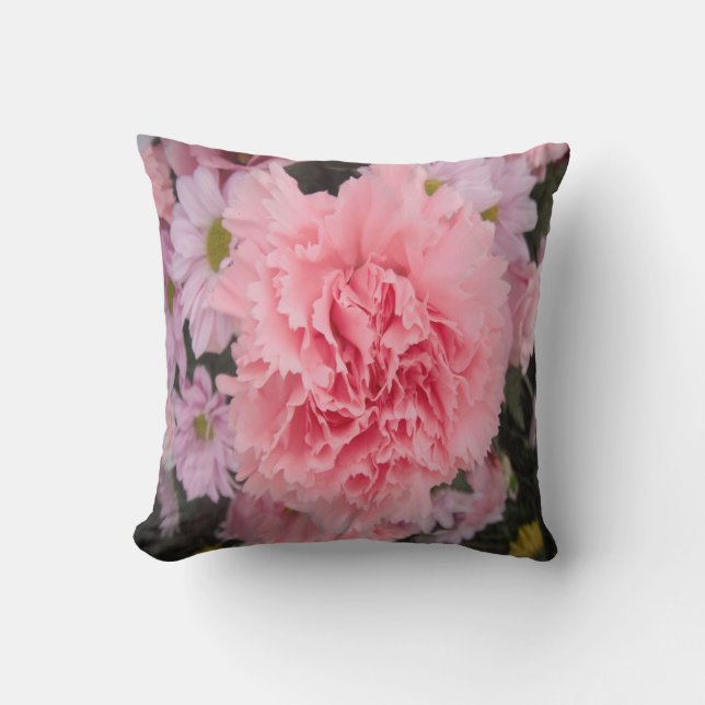 Pillow Rosa Carnation Beauty Kudde (Framsida)