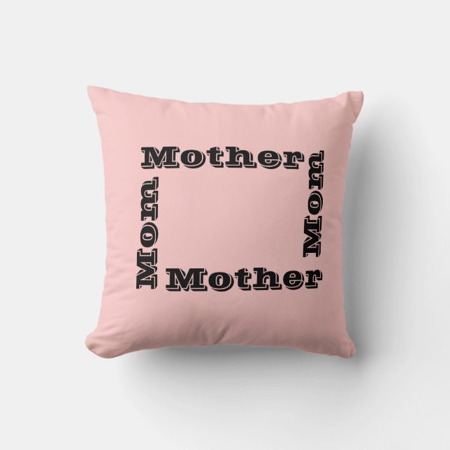 Pillow rosa Mamma Mor Kudde (Framsida)