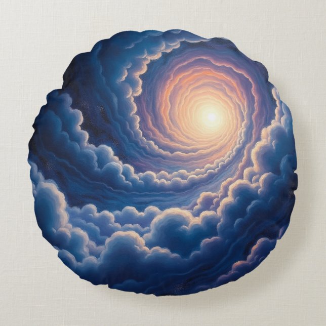 Pillow Rund Kudde (Framsidan)