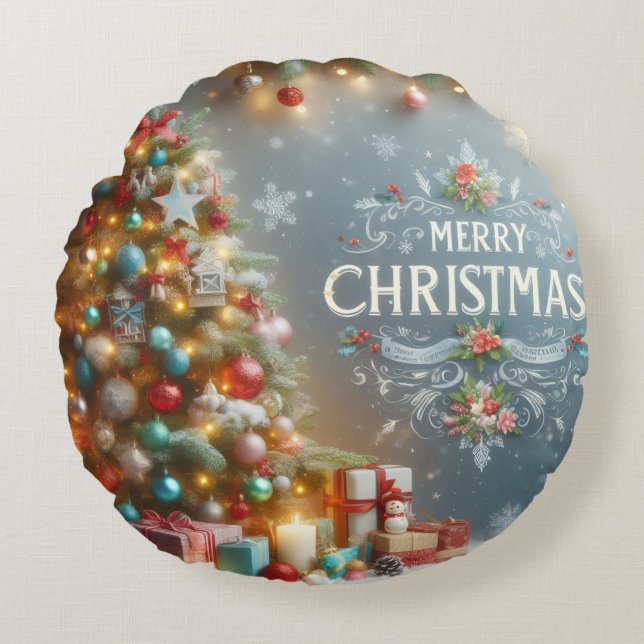 Pillow Rund Kudde (Framsidan)