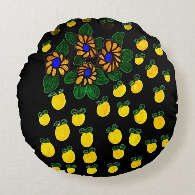 PILLOW RUND KUDDE (Framsidan)