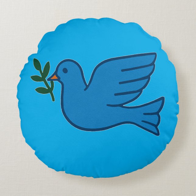 Pillow Rund Kudde (Framsidan)