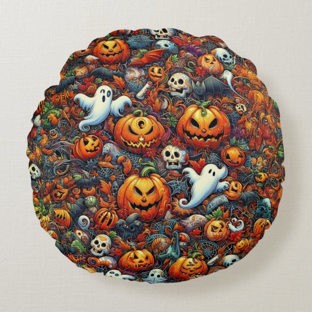 Pillow Rund Kudde (Framsidan)