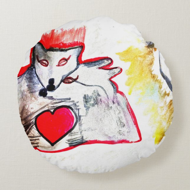 PILLOW RUND KUDDE (Baksidan)