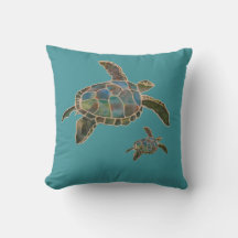 Pillow-Sea Turtles