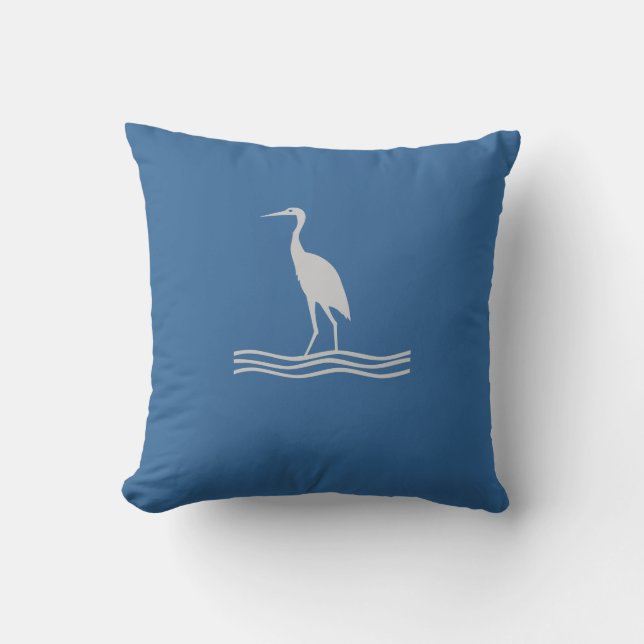 Pillow - Shore Bird Graphics Kudde (Framsida)