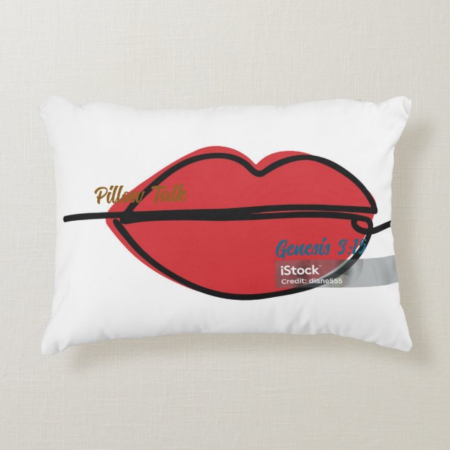 Pillow Talk Prydnadskudde (Framsidan)