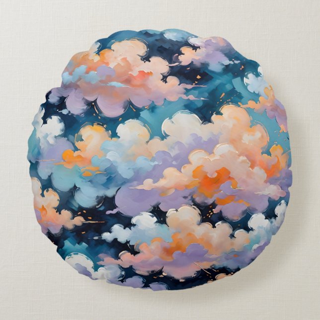 Pillow Talk Rund Kudde (Framsidan)