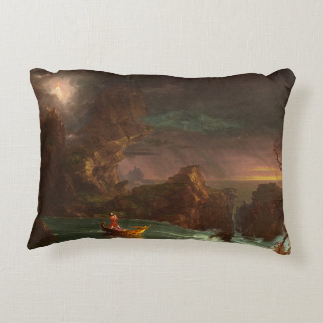 Pillow the Voyage of Life, Mandom, Thomas Cole Prydnadskudde (Baksidan)