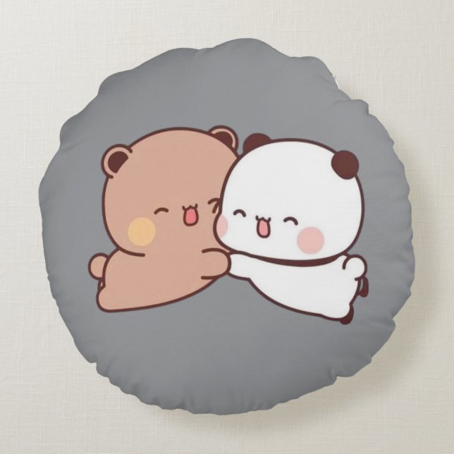 Pillow underbar rund kudde (Baksidan)