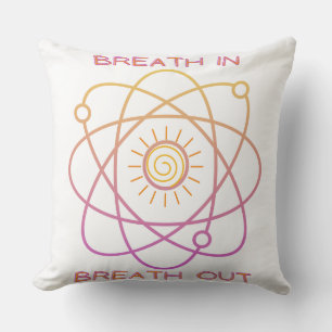 Pillow, utandningsdesign för utandning, vit kudde