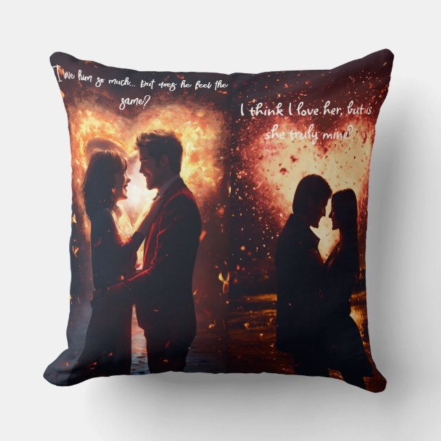 Pillow Valentines dag speciell Kudde (Framsida)