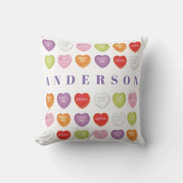 Pillow-Valentineser för konversationsytor Kudde